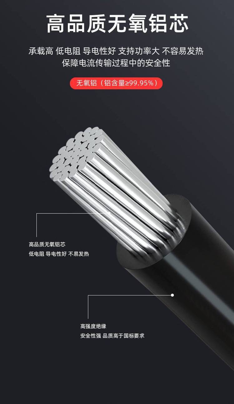 國標(biāo)電線Jklyj 10kV架空絕緣鋁導(dǎo)線詳解 1×10mm2黑色產(chǎn)品的標(biāo)準(zhǔn)與應(yīng)用